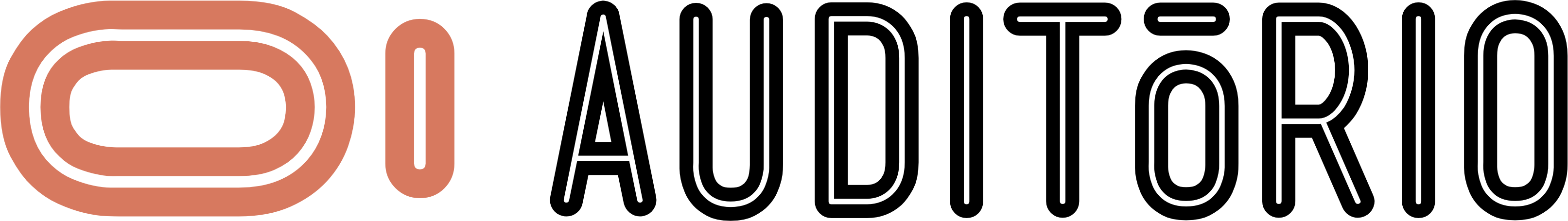Logo Auditório Horizontal Preto